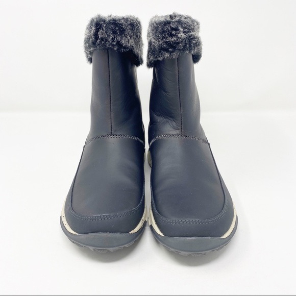 NEW Chaco Women's Black BOREALIS Mid High Waterproof Rain & Winter Boots Size 7 - Picture 4 of 9